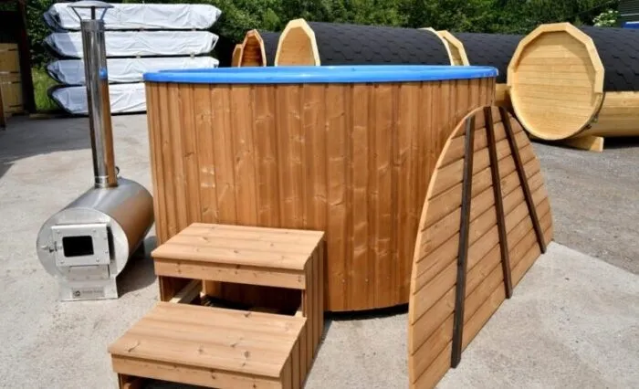 hot tube beczka kapielowa do ogrodu ruska bania