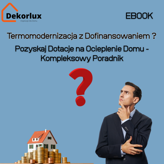 Ebook – Termomodernizacja z Dofinansowaniem - Pozyskaj Dotacje na Ocieplenie Domu - Kompleksowy Poradnik
